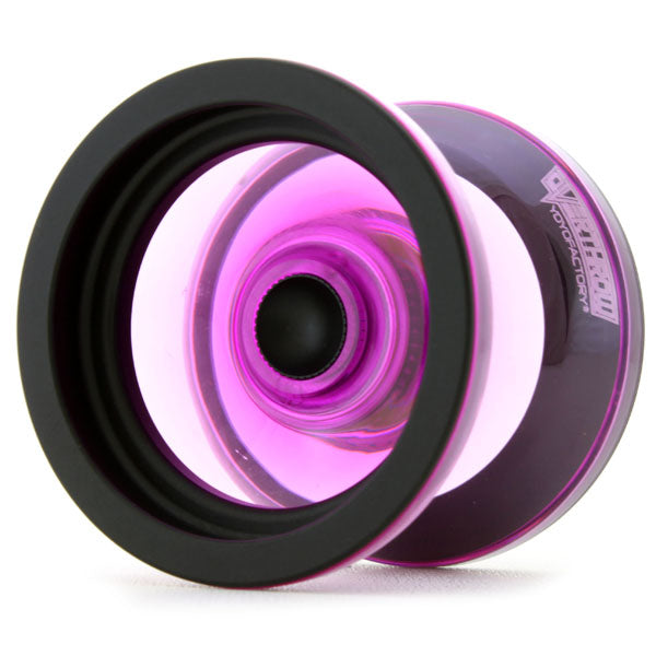 Clear Purple / Black Rim