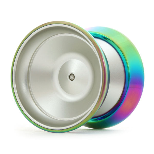 Silver / Rainbow Rim