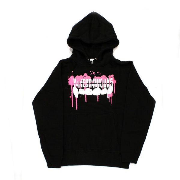 Yaneura Works Splatter Fang Logo Hoodie (Black)