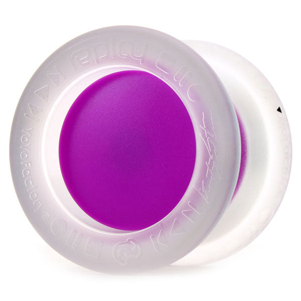 Clear / Purple Cap