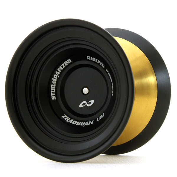 DX-2000 Rising Phenom Black - Gold Rim - Sturm Panzer | Yo-yo