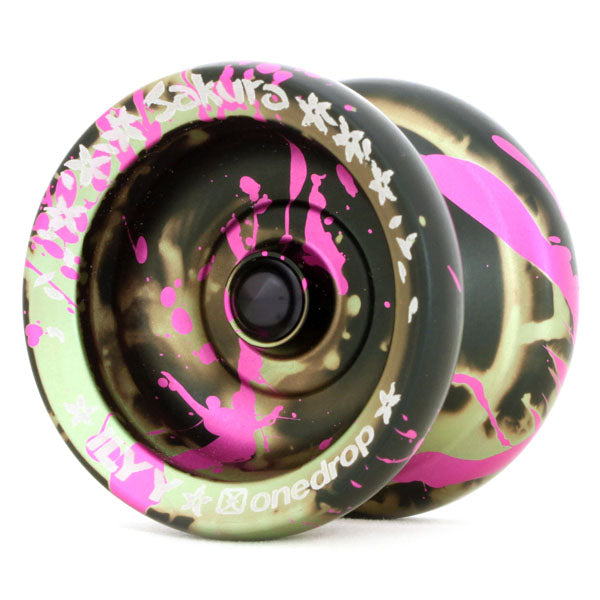 Acid Wash (Black / Light Green) / Splash (Pink) (Hair Band)