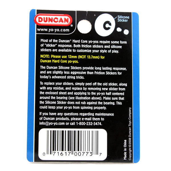 Duncan Silicone Stickers ID 13.7mm x8