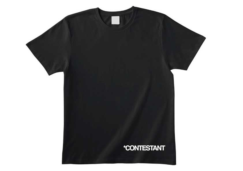 sOMEThING Contestant T-shirt (Black) - sOMEThING
