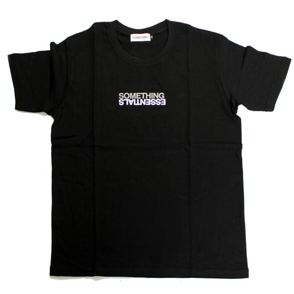 sOMEThING Essensials Logo T-shirt (Black) - sOMEThING