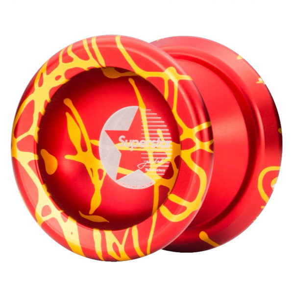 スーパースター　レッド×ゴールドスプラッシュ　ジョン・アンドウ　YYF Superstar (2013) - Yoyo Factory ┃Yoyo Specialty Store Rewind
