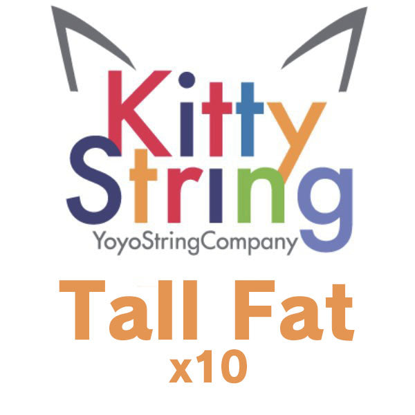 KittyString Classic (poly100%) Tall Fat x10