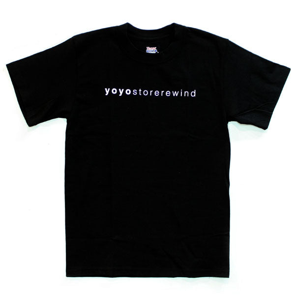 yoyorecreation x REWIND T-shirt (Black)