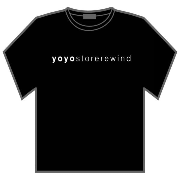 yoyorecreation x REWIND T-shirt (Black)