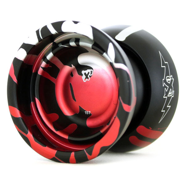 Black / Splash (Red / Silver)